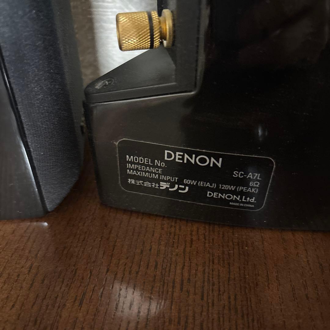 DENON　SC-A7L　ブックシェルフスピーカー　デノン　2台