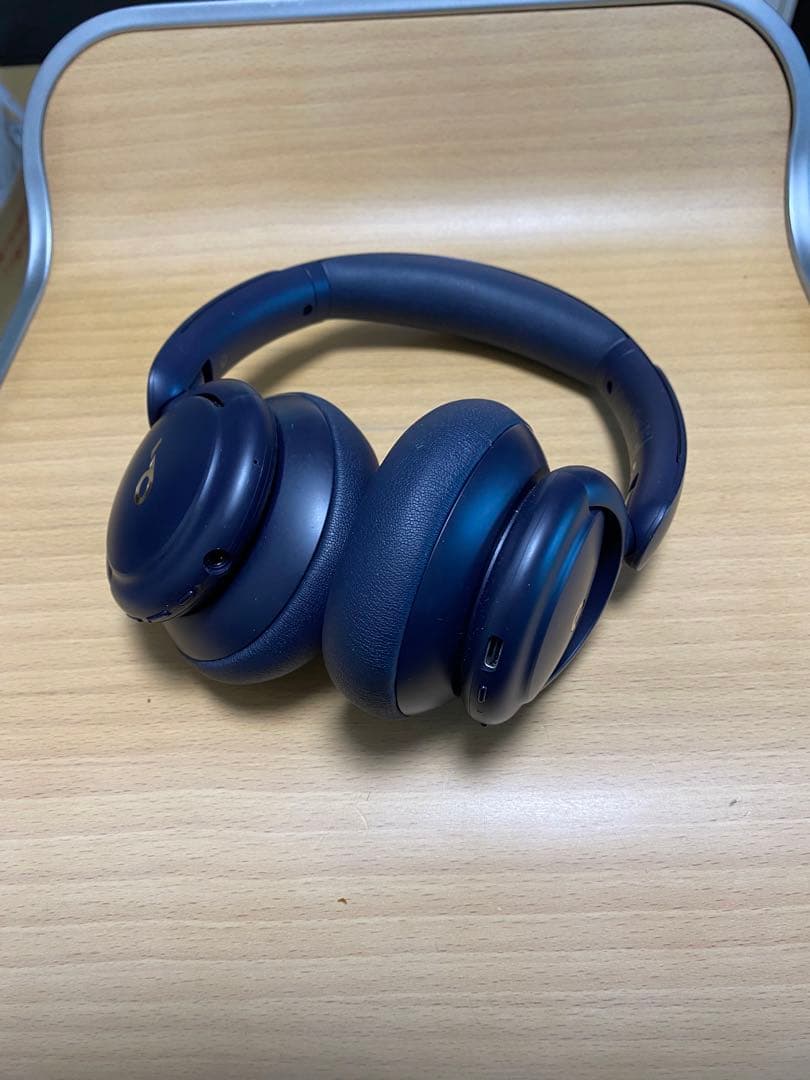 Beats ワイヤレスヘッドフォン ホワイト　ヘッドホン青セット