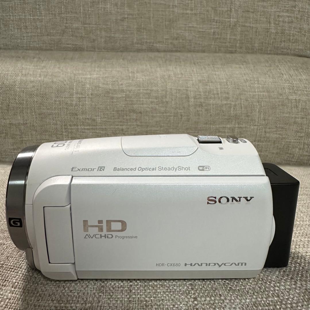 SONY HDR-CX680 2023年製　ホワイト