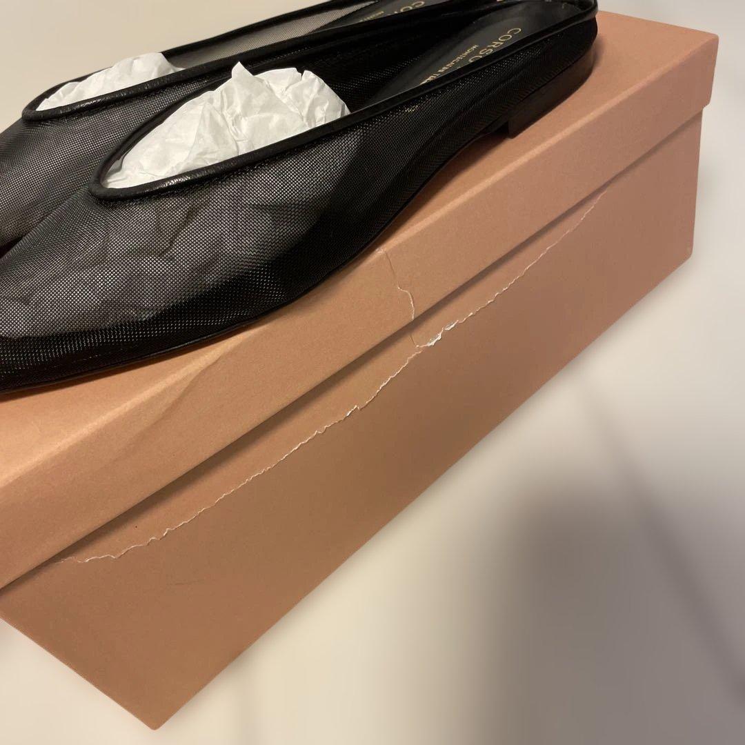 CORSO ROMA 9/コルソローマ 別注 MESH FLAT ミュール