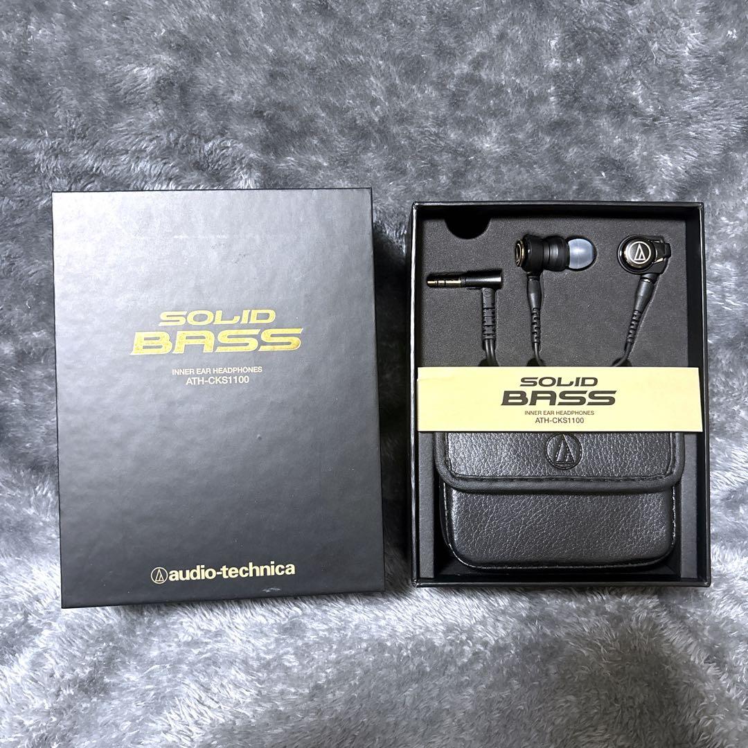 J*読様 美品 SOLID BASS audio-technica ATH-CK