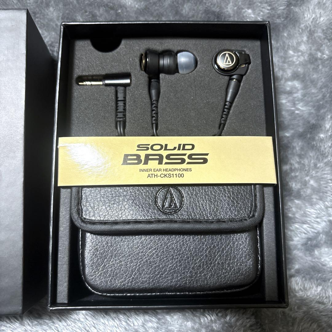 J*読様 美品 SOLID BASS audio-technica ATH-CK