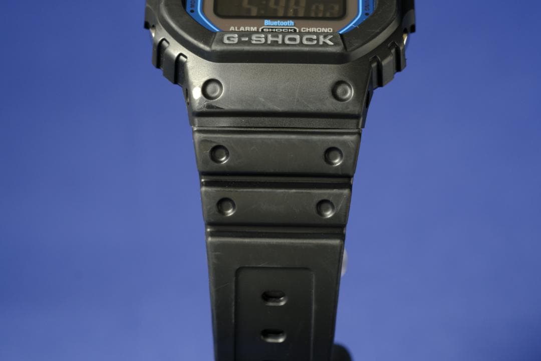 【中古】G-SHOCK GW-B5600 青×黒／Bluetooth(119)