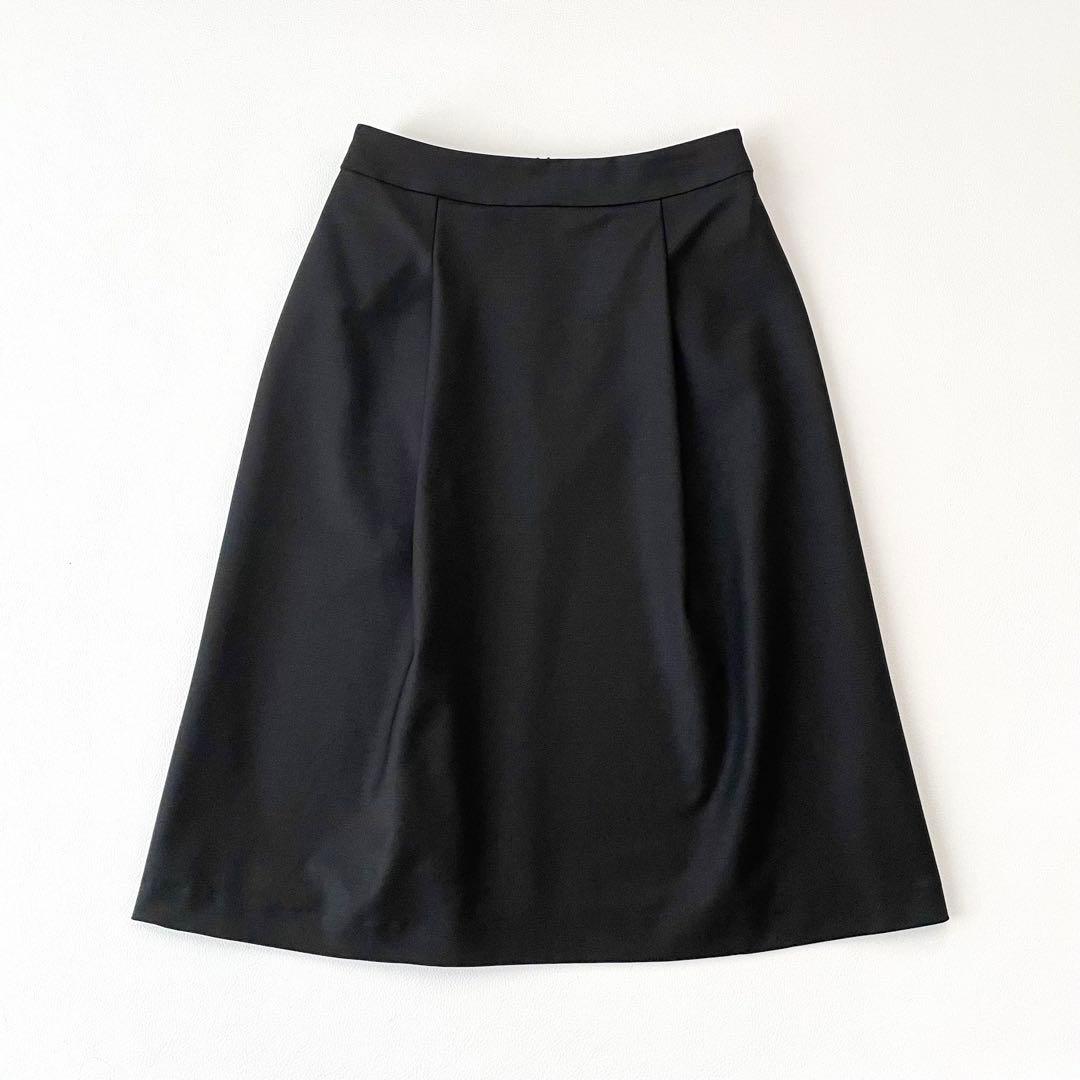 theory luxe セオリーリュクス スカートスーツ 黒 小さいサイズ 32
