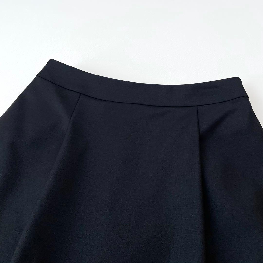 theory luxe セオリーリュクス スカートスーツ 黒 小さいサイズ 32