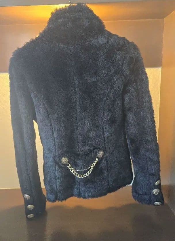 d.i.a ブラックファーコート(希少)