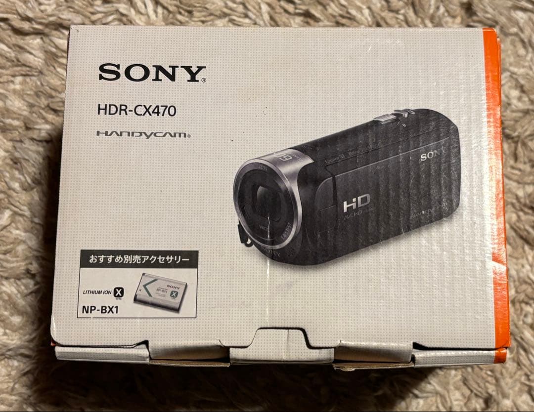 【ゆんす】SONY HDR-CX470 ビデオカメラ