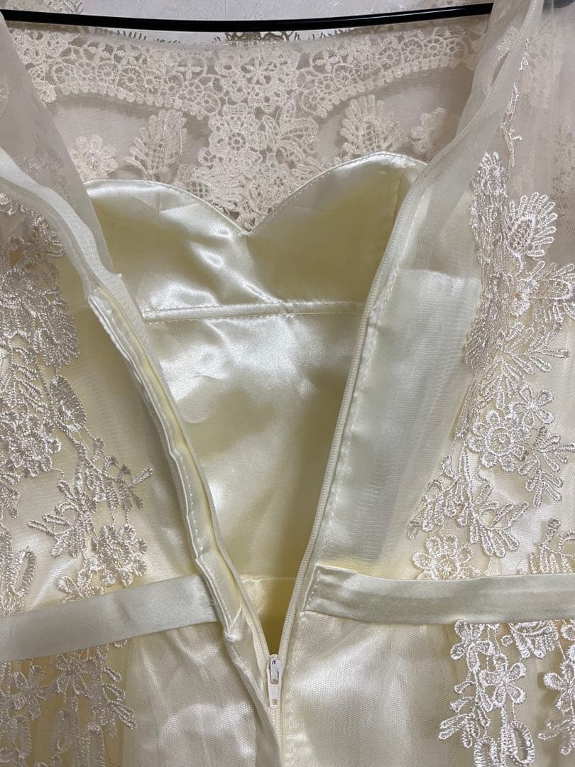 DEEPEYES 2XL ウエディングドレス ホワイト オフホワイト ブライダル