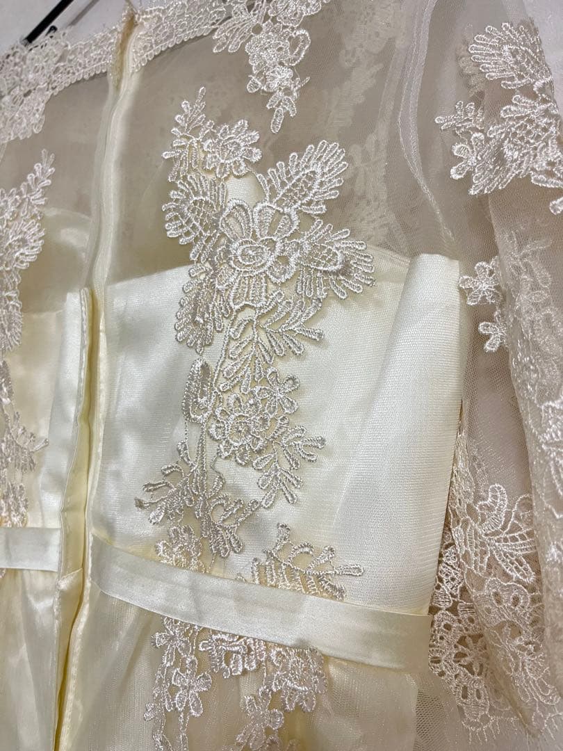 DEEPEYES 2XL ウエディングドレス ホワイト オフホワイト ブライダル