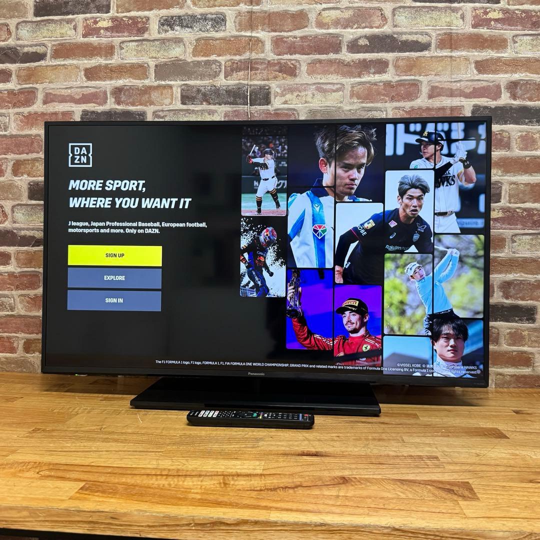 パナソニック 43V型 4K 液晶テレビ VIERA TH-43LX900