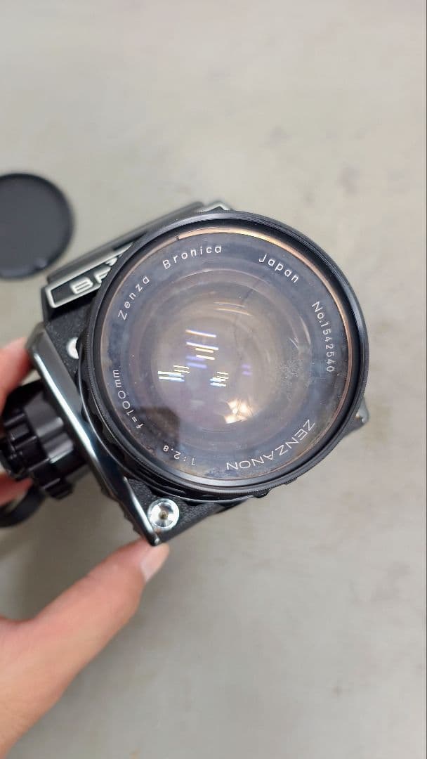 ZENZA BRONICA S2 ブラック 6×6 中判カメラ ジャンク品