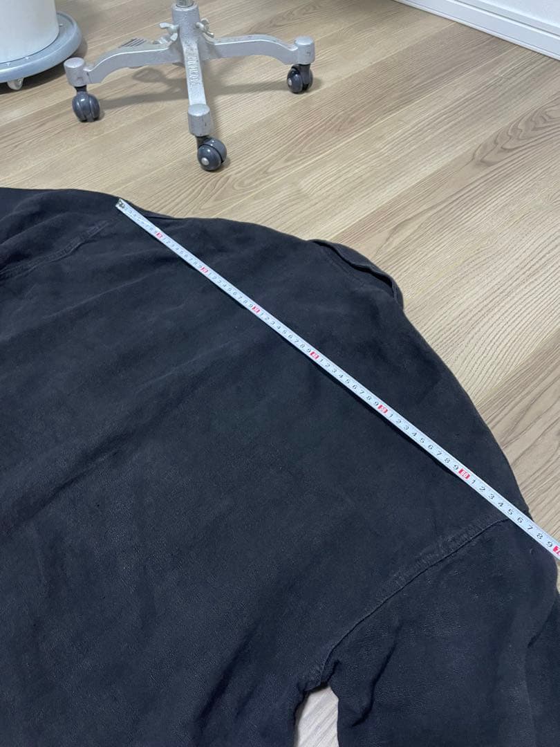 べトラ　リネン ブラック　フランス ビンテージ　ユーロ　モールスキン