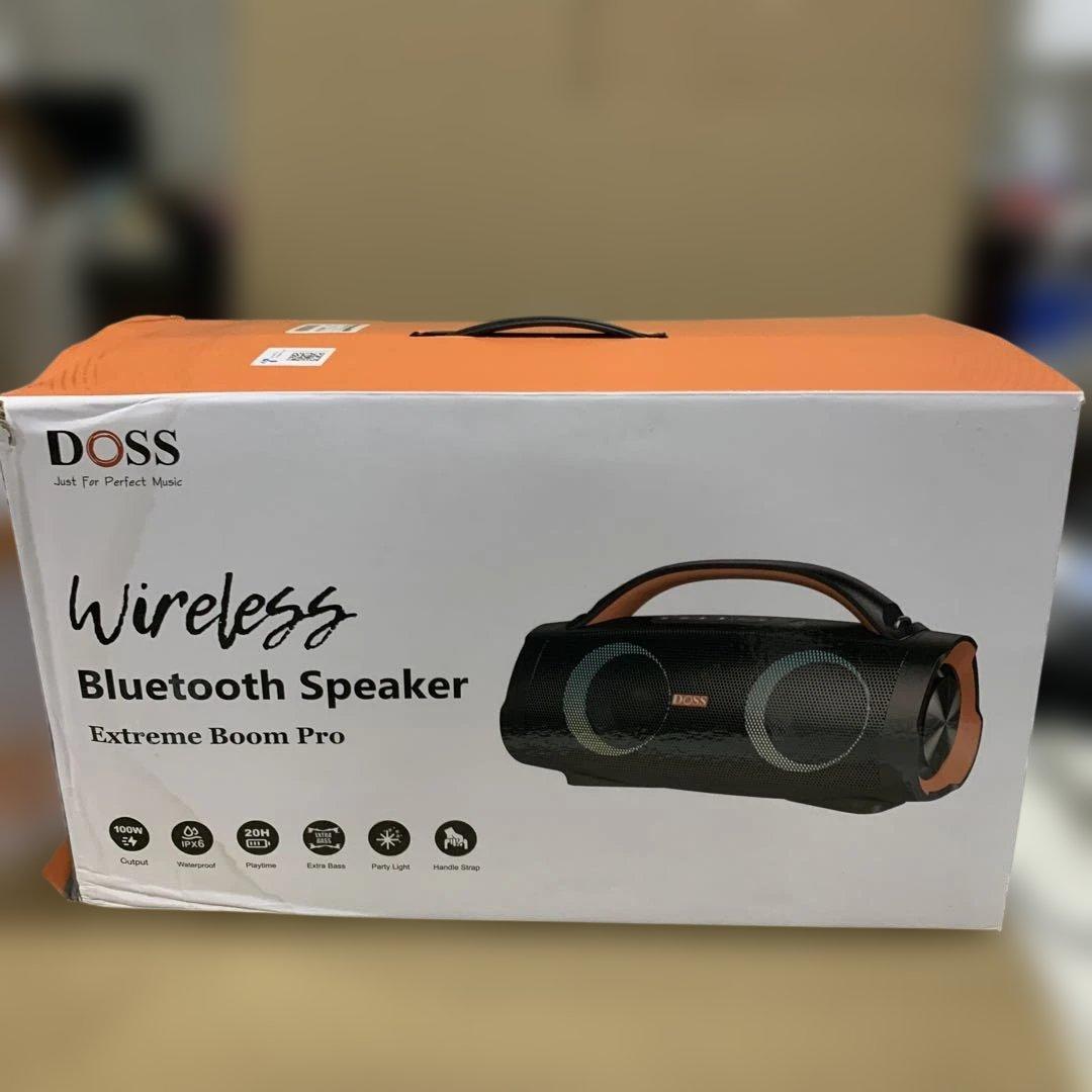DOSS Extreme Boom Pro Bluetoothスピーカー 黒