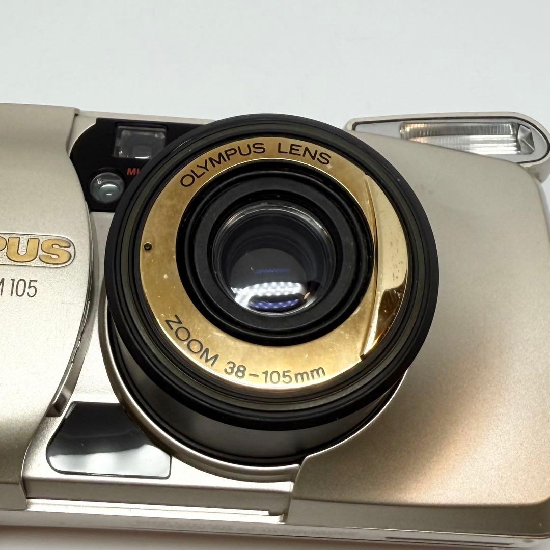 【完動品】OLYMPUS μ ZOOM 105 DELUXE フィルムカメラ