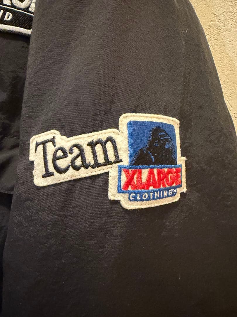 XLARGE ブラック ダウンジャケット