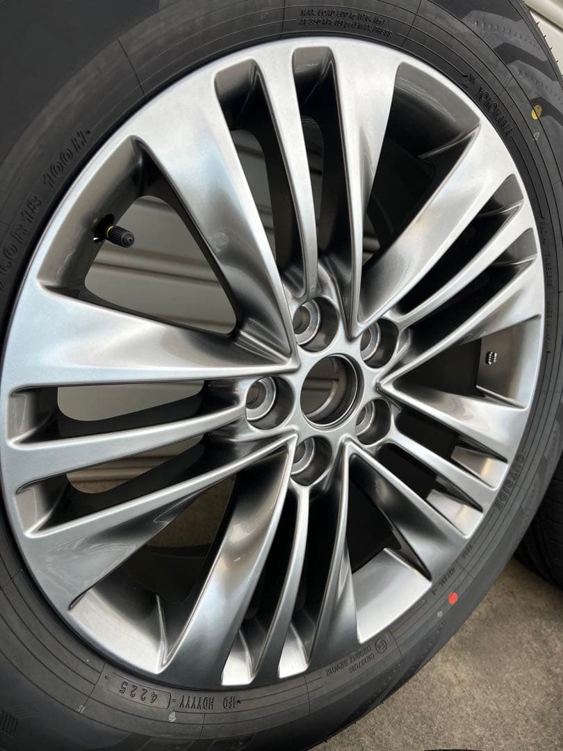 アルファード40系　純正　18インチ アルミホイールセット　タイヤ