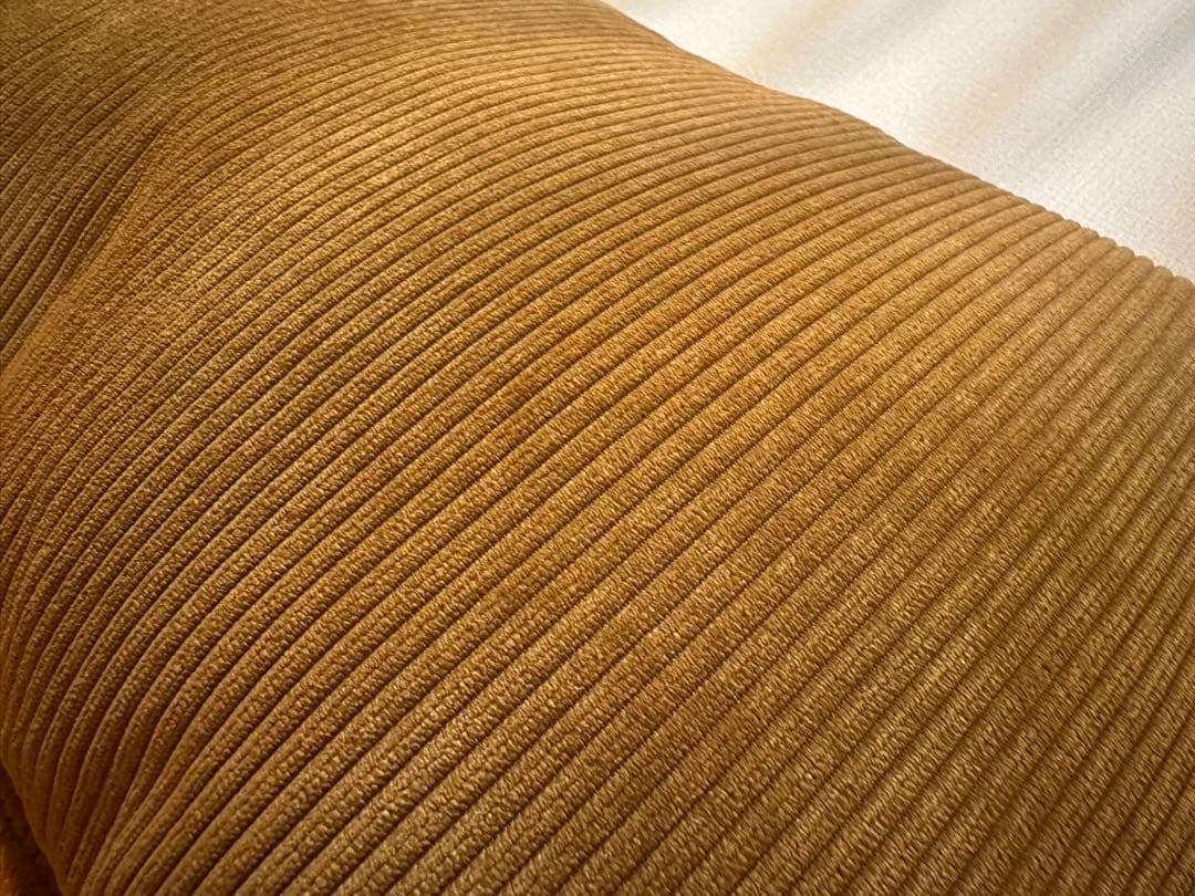 コーデュロイ　オットマン　スツール　新品未使用