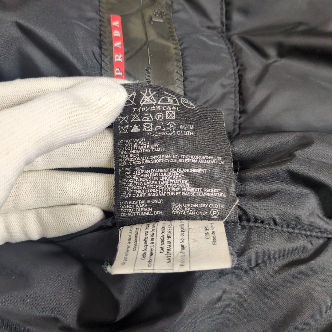 【希少】PRADA SPORT ハイネック ジップアップ 中綿 ジャケット
