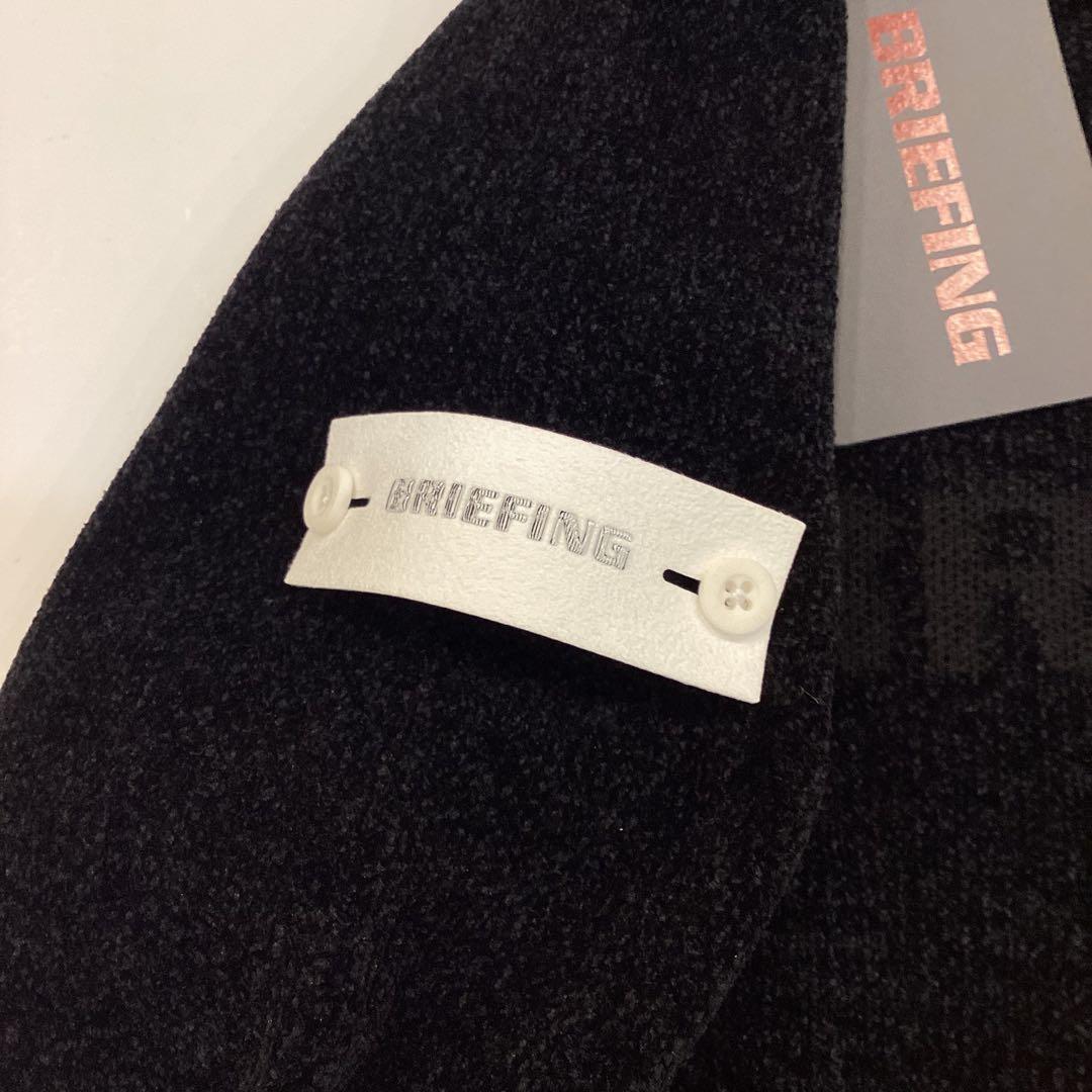 BRIEFING 新品　MOLE YARN LOGO CREWNECK KNIT