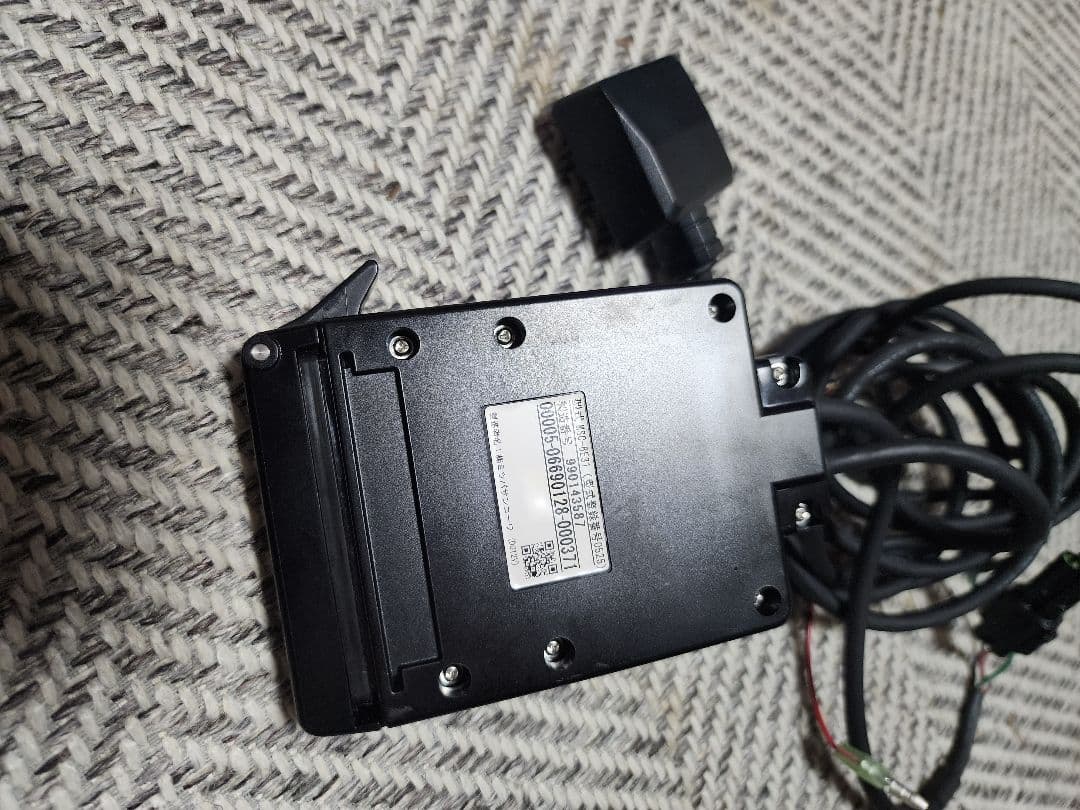 ミツバ ETC アンテナ別体式 MSC-BE31セットアップ済み バイク 2輪用