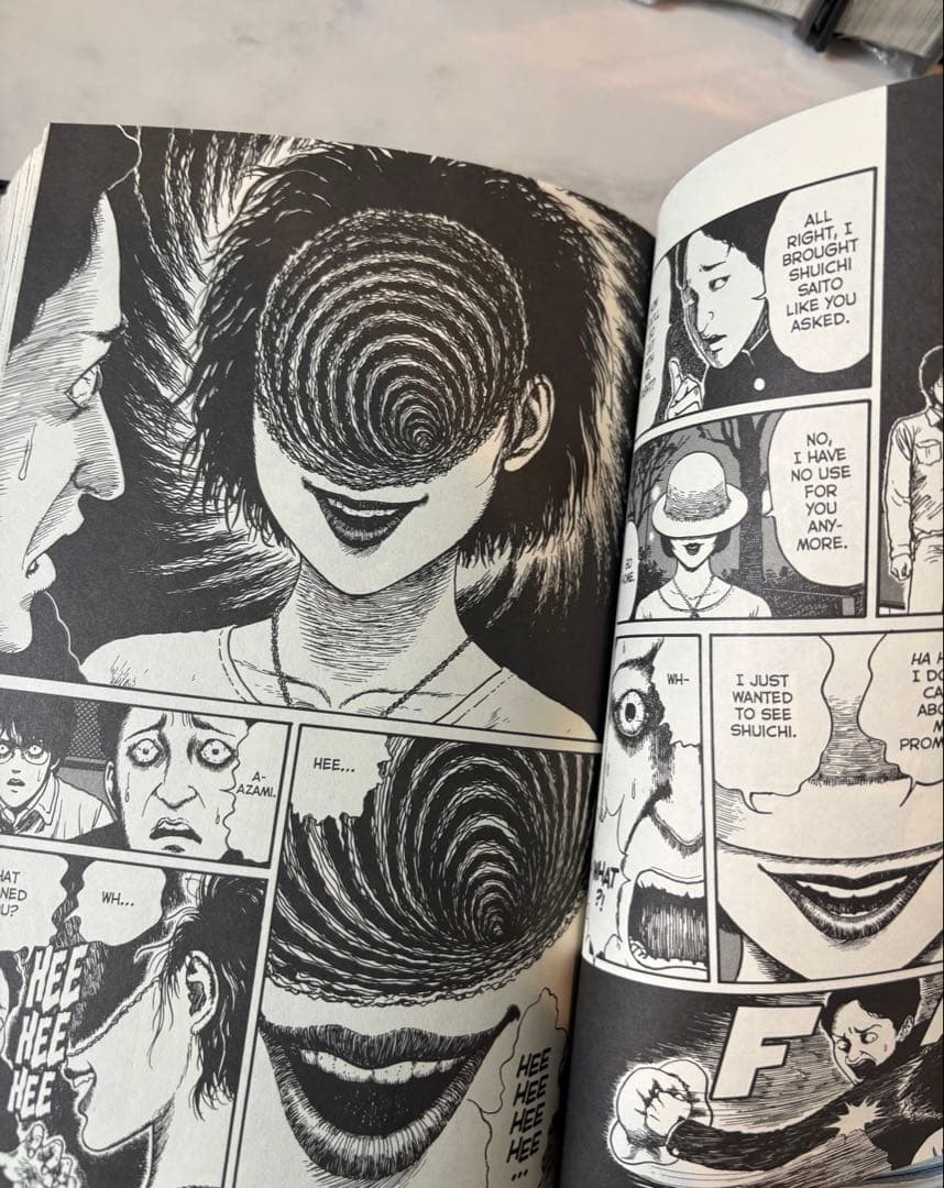 Junji ito uzumaki Gyo TOMIE 英語版　伊藤潤二セット