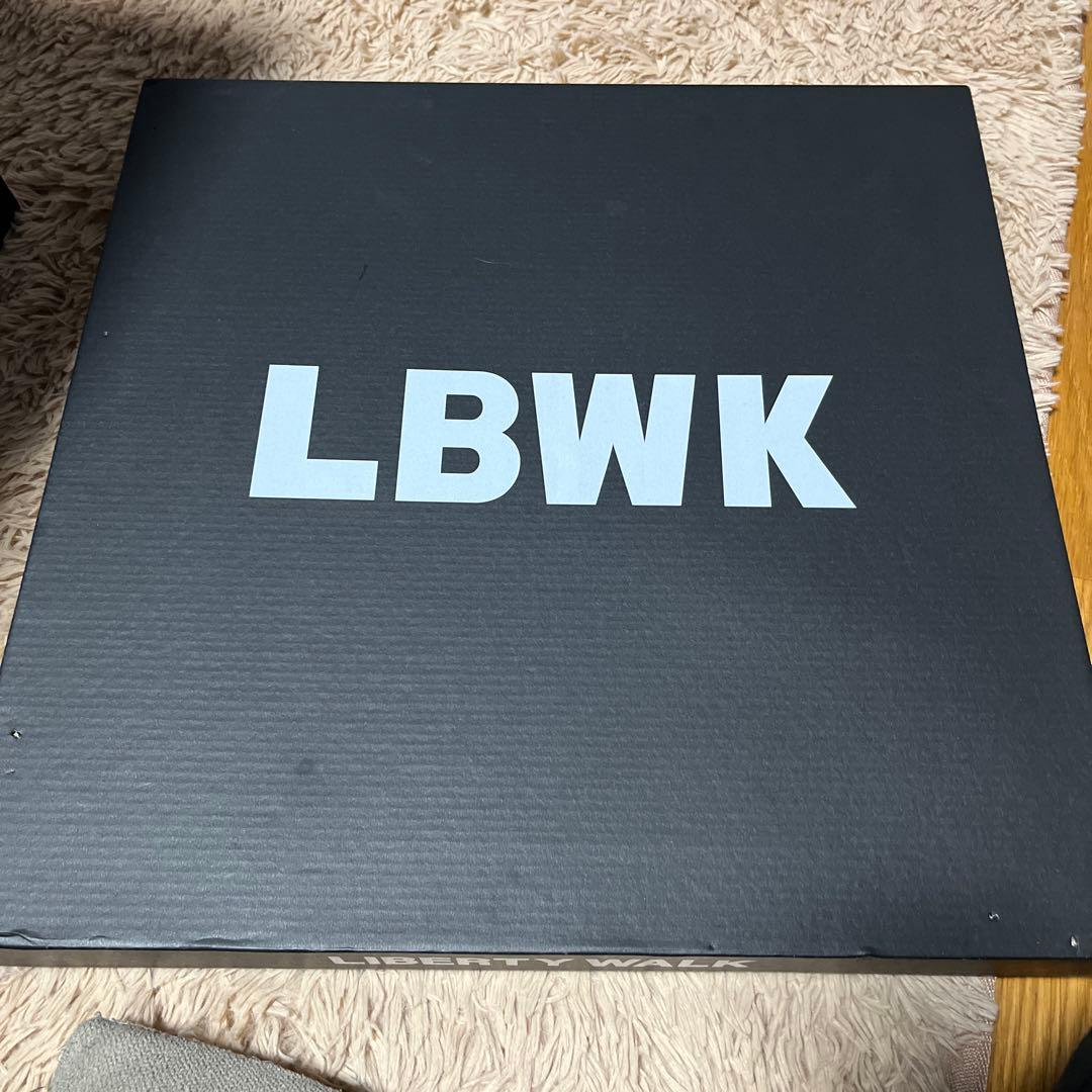 リバティウォーク　ハンドルカバー　絶版　レッド白文字LBWK