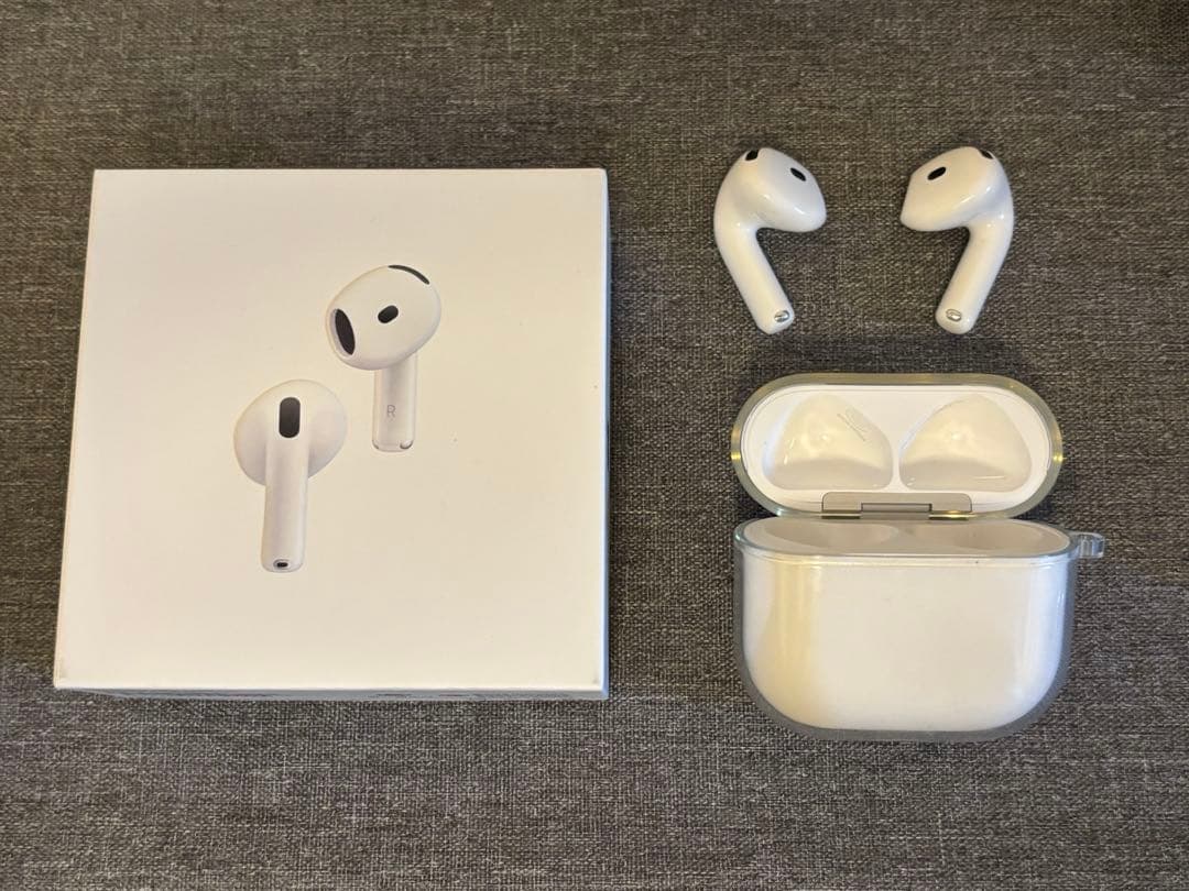 Apple AirPods4 本体 AppleCare+2027年10月 ケース