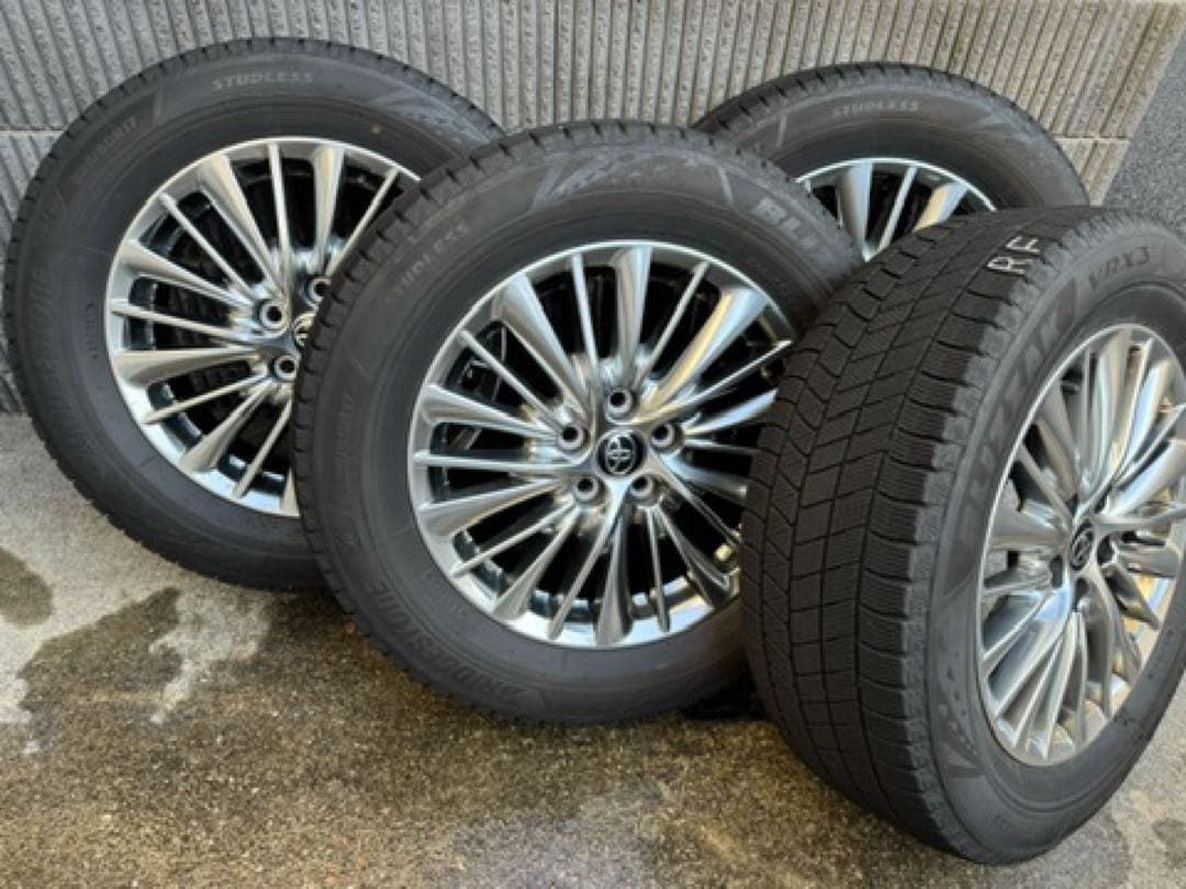 【美品】アルファード30後期 純正17インチ　スタッドレス&ホイールセット