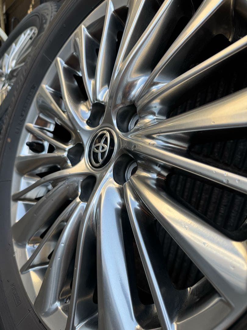 【美品】アルファード30後期 純正17インチ　スタッドレス&ホイールセット