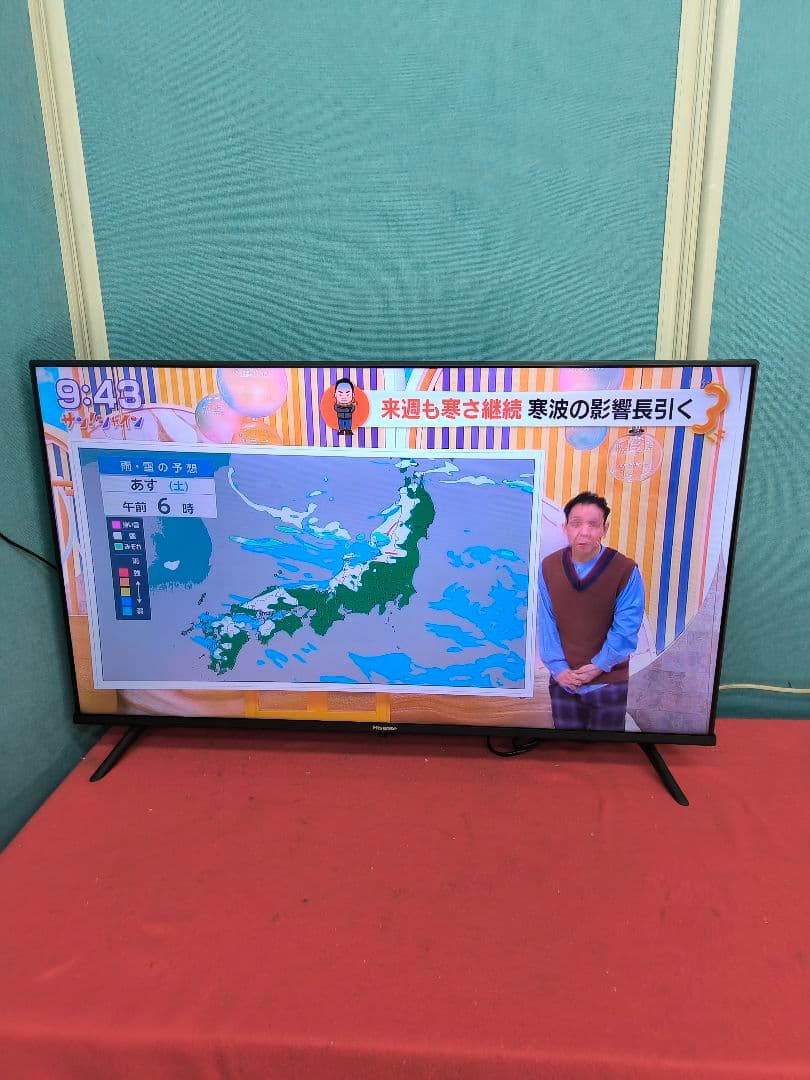 2025年製ハイセンス 40V型液晶テレビ　VOD対応 40A4N ネット動画