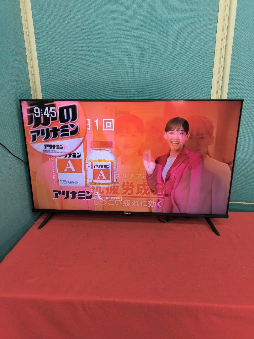 2025年製ハイセンス 40V型液晶テレビ　VOD対応 40A4N ネット動画
