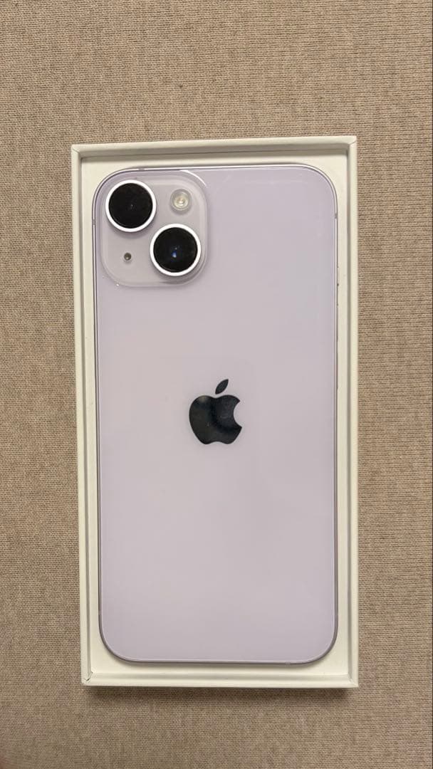 【お値下げ】Apple iPhone14パープル 本体128GB