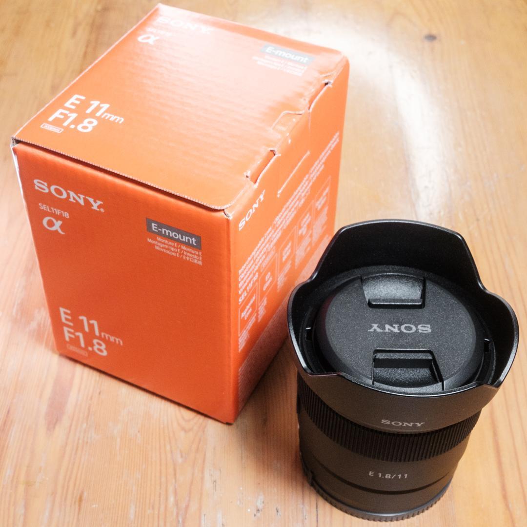 【美品】SONY(ソニー) E 1.8/11 15mm(SEL11F18)