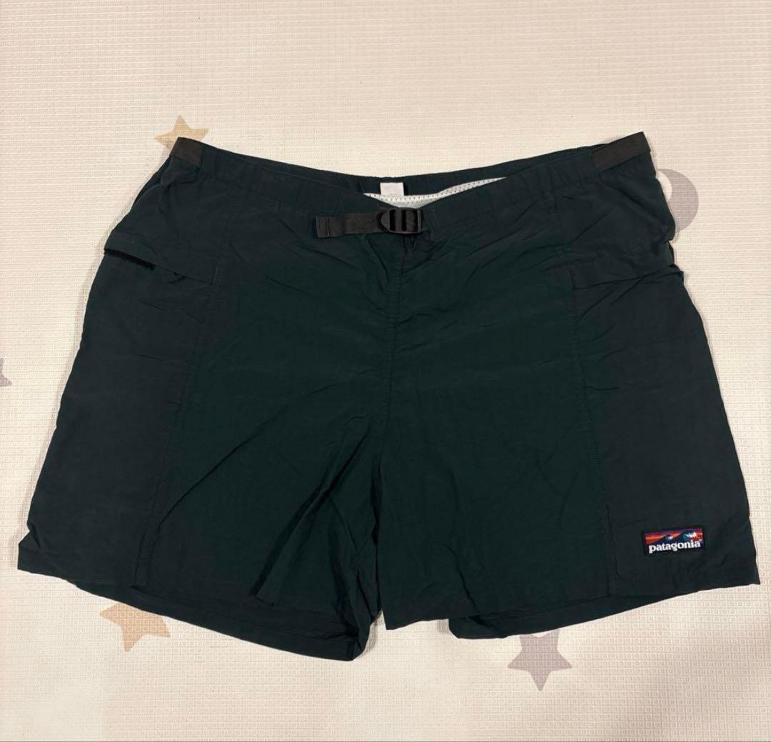 Patagonia 1995年製 リバーショーツ L 波タグ ハンターグリーン