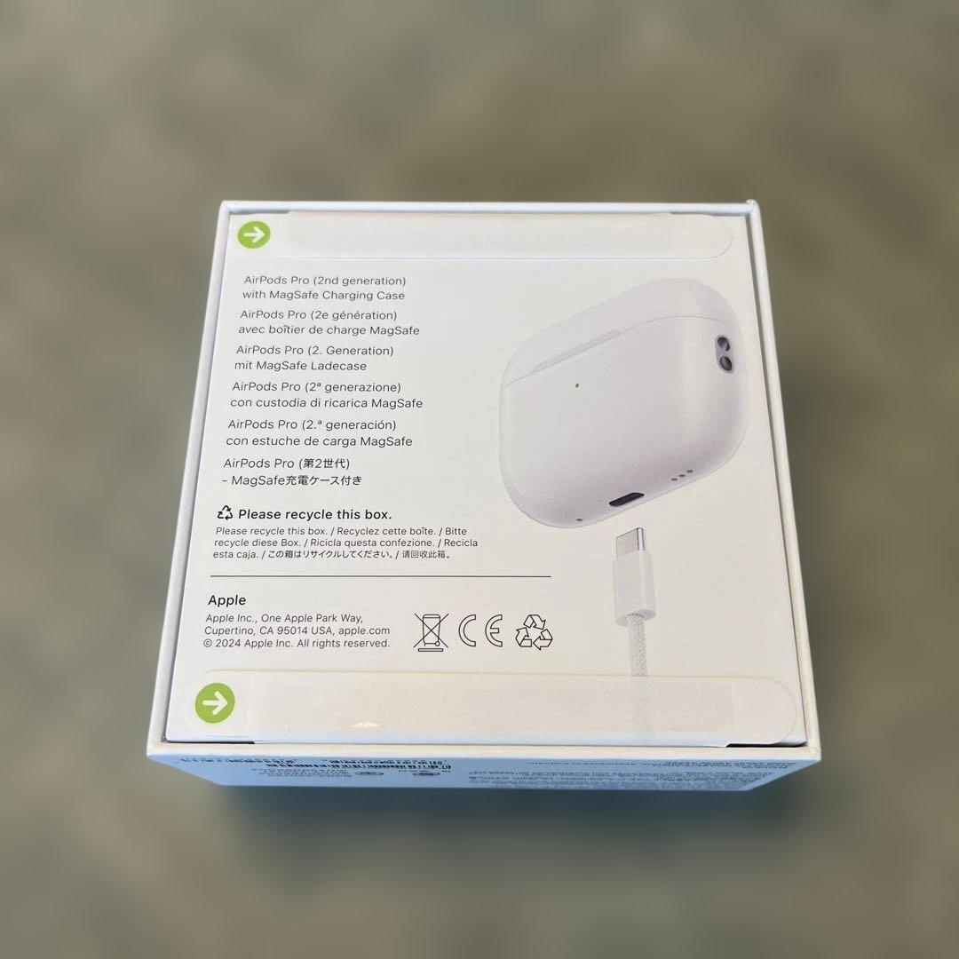 【未開封】AirPods Pro (第2世代)本体 MagSafe充電ケース付き
