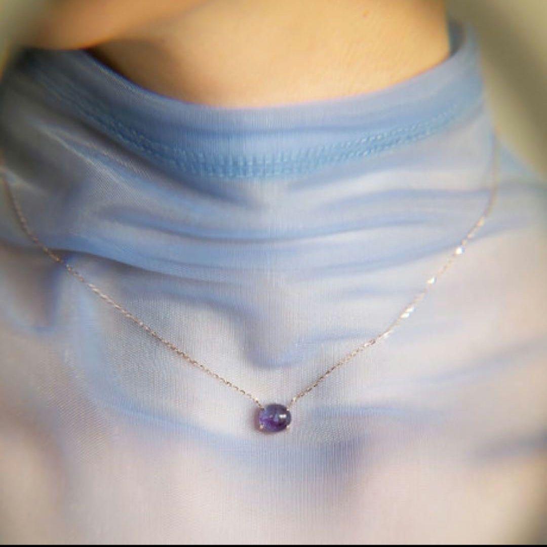 希少　エテ ウインター　限定　K10　MPG フローライト クォーツ　ネックレス