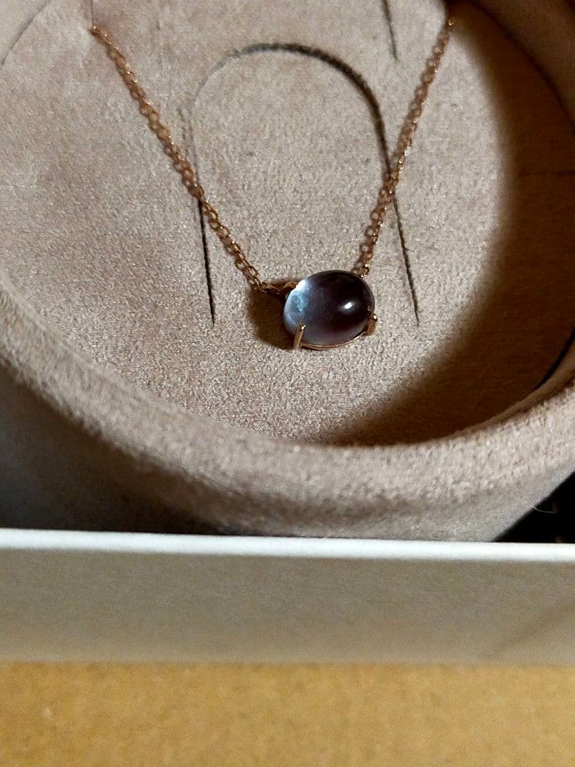 希少　エテ ウインター　限定　K10　MPG フローライト クォーツ　ネックレス