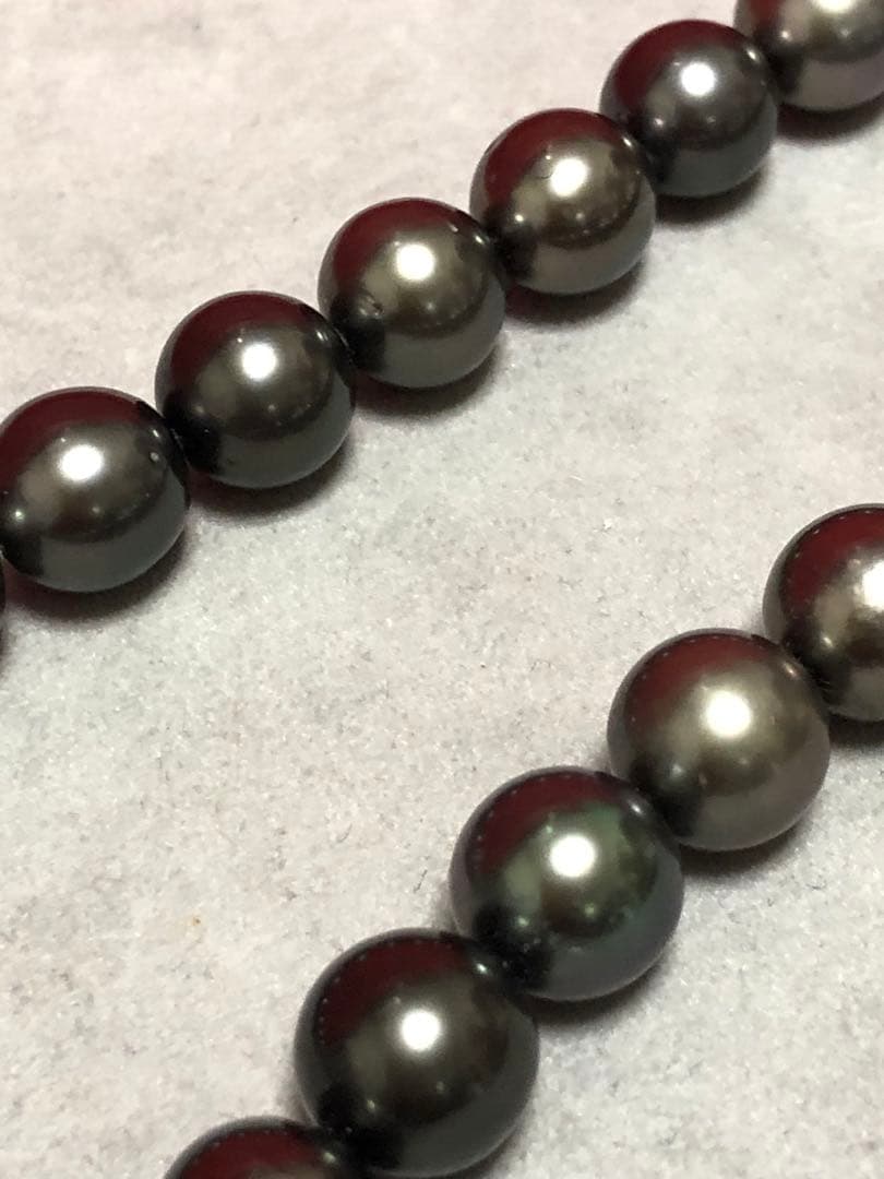 黒真珠　ネックレス　10mm 定価880000円