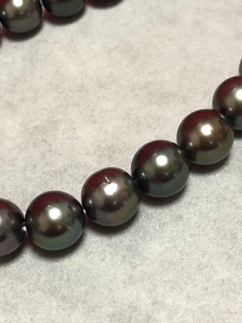 黒真珠　ネックレス　10mm 定価880000円
