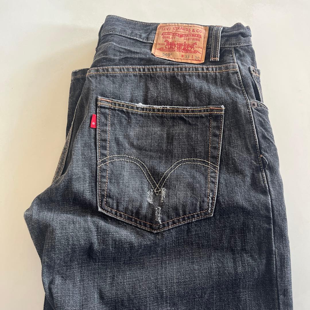 Levi Strauss & Co. 569 ダークデニム W33 L30