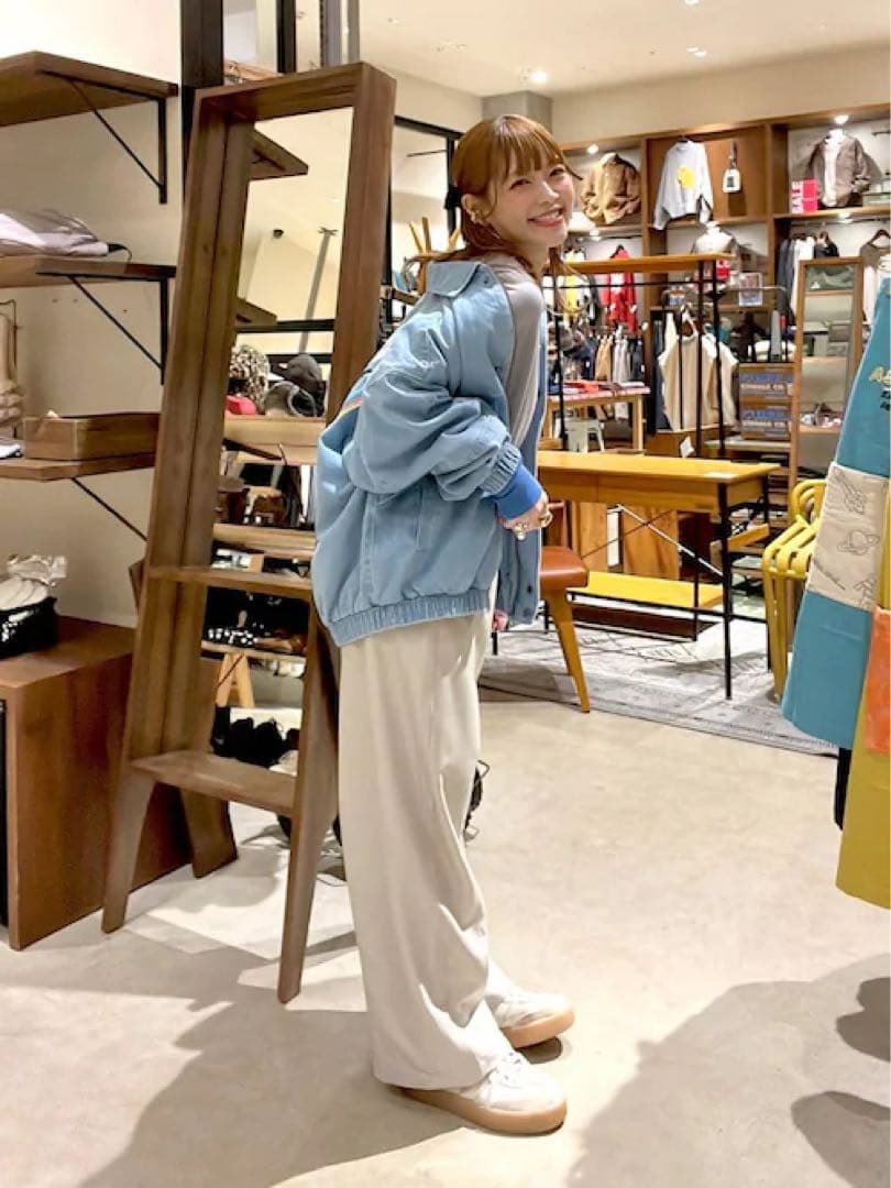 新品タグ付　STRANGER THINGS コラボ　デニムブルゾン M