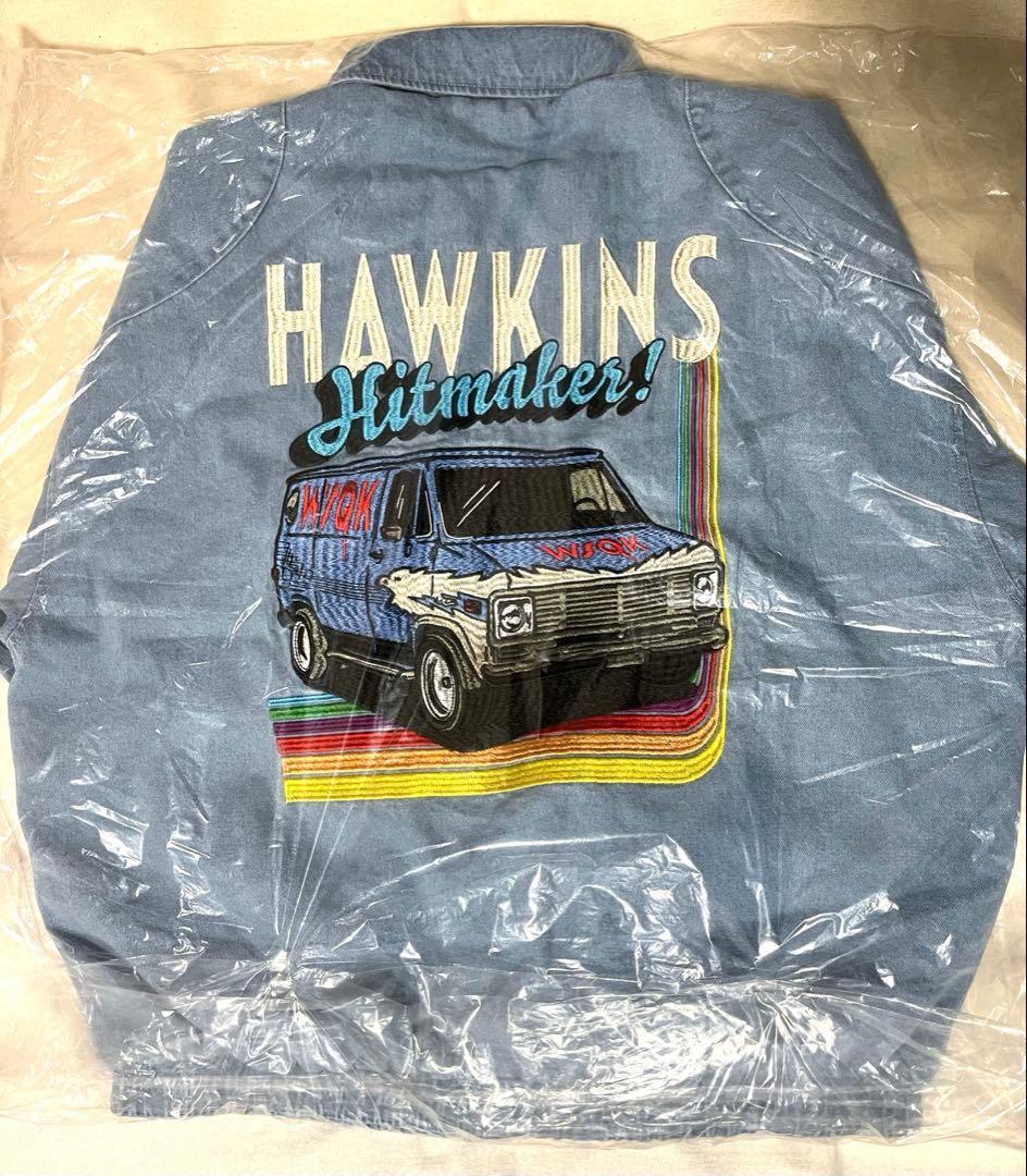 新品タグ付　STRANGER THINGS コラボ　デニムブルゾン M