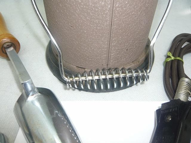 美品　タキイ和裁電化鏝　和裁コテ　和裁こて　タキイ製鏝２本付