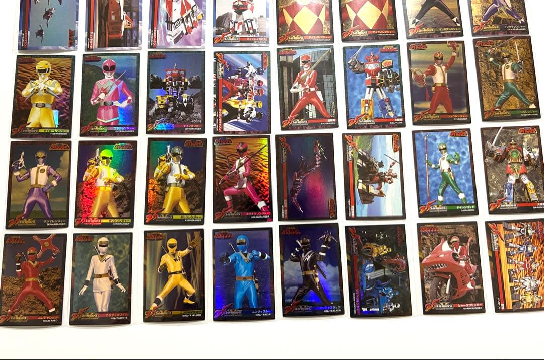 スーパー戦隊シリーズ　25th　アニバーサリー カード 25周年　森永