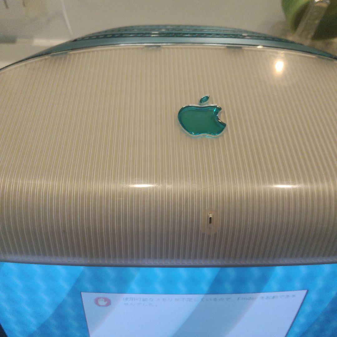 初代Apple iMac人気の スケルトン アップルコンピュータ　ブルーベリー