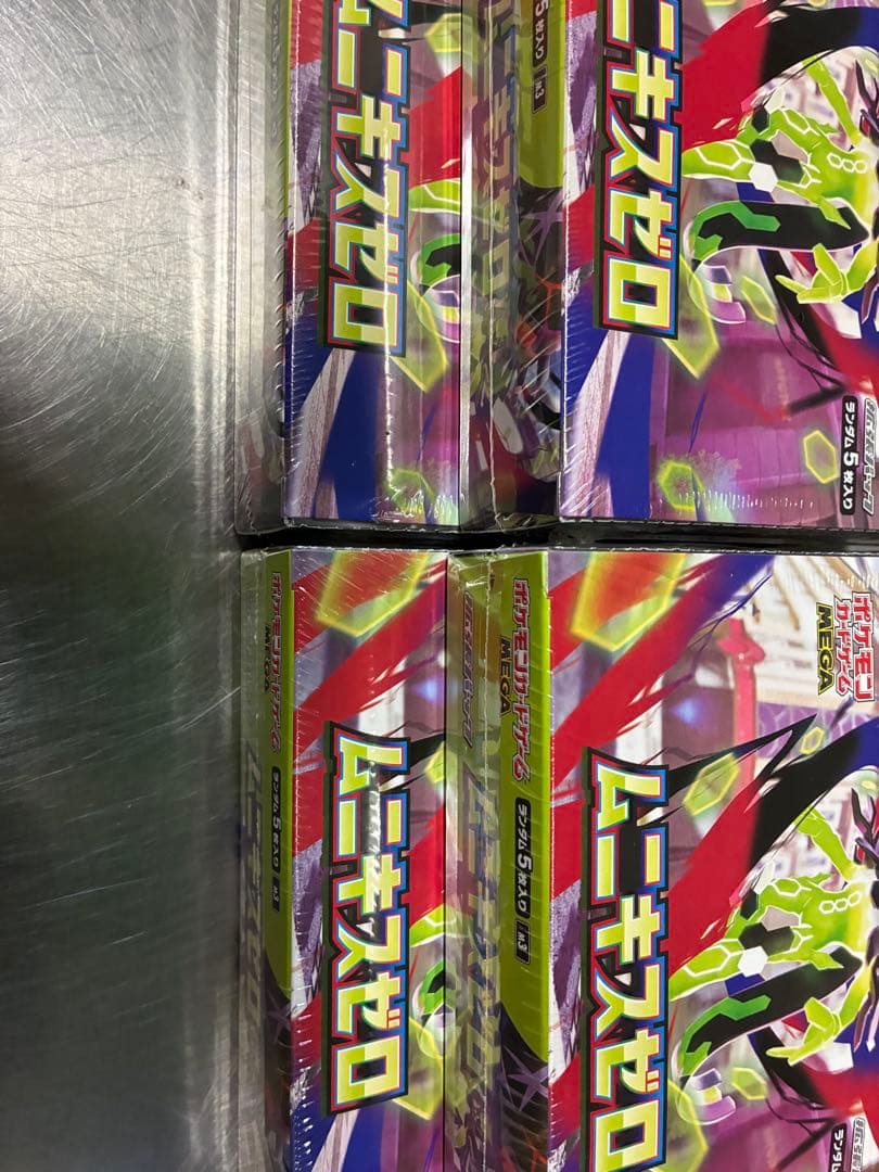 ポケモンカードゲーム ムニキスゼロシュリンク付き4box