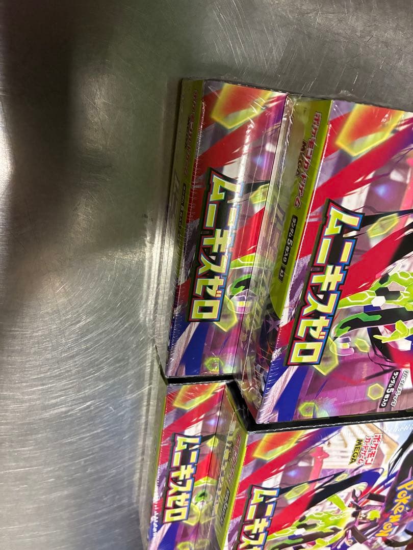 ポケモンカードゲーム ムニキスゼロシュリンク付き4box