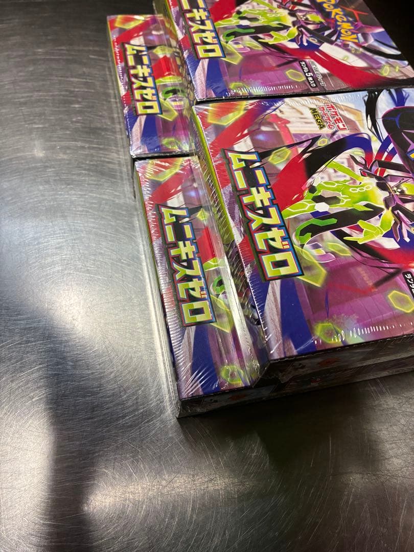 ポケモンカードゲーム ムニキスゼロシュリンク付き4box