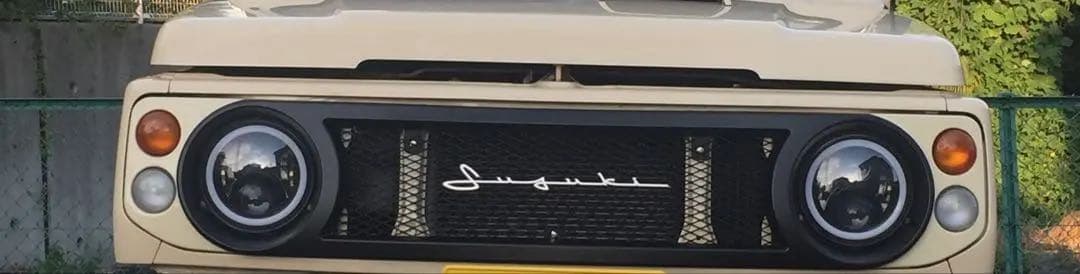 ジムニー JA22 フロントグリル　ジムケンタック