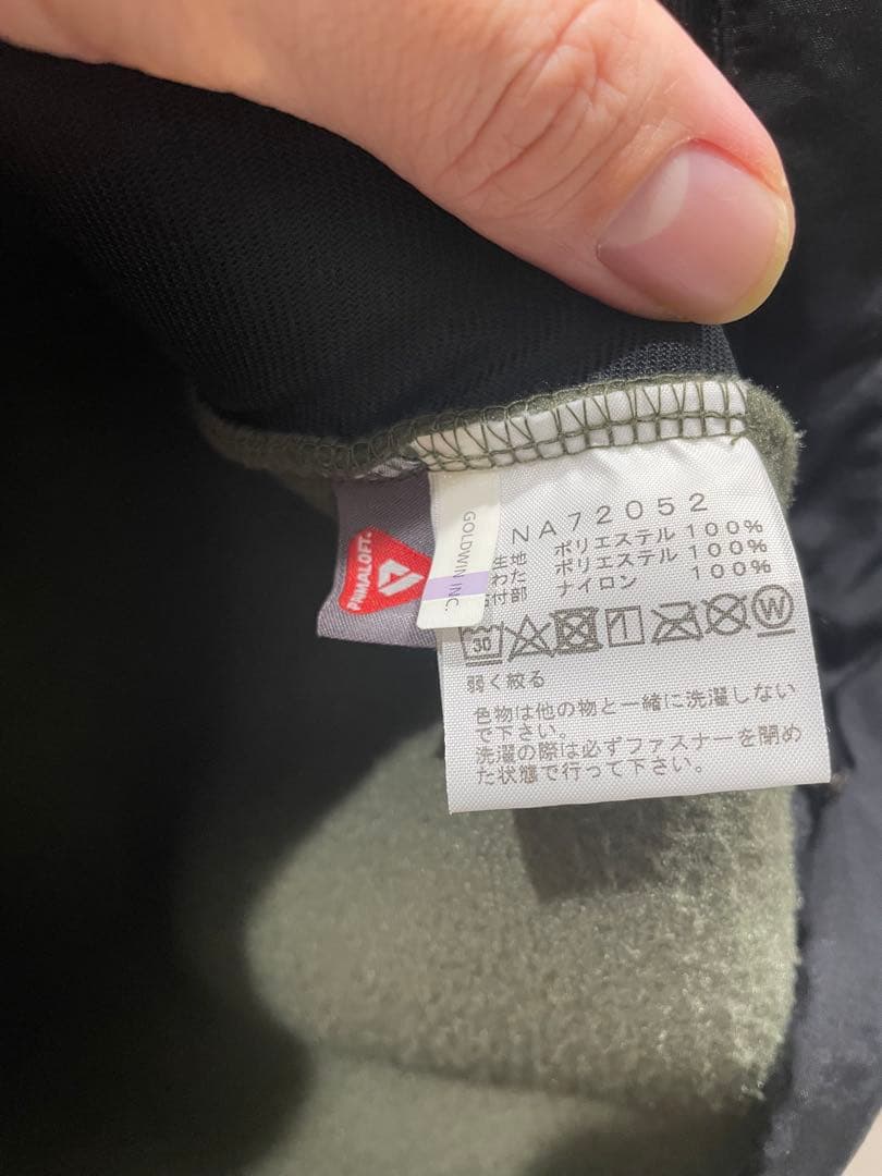 【美品】THE NORTH FACE/デナリ/フリース/M/NA72052